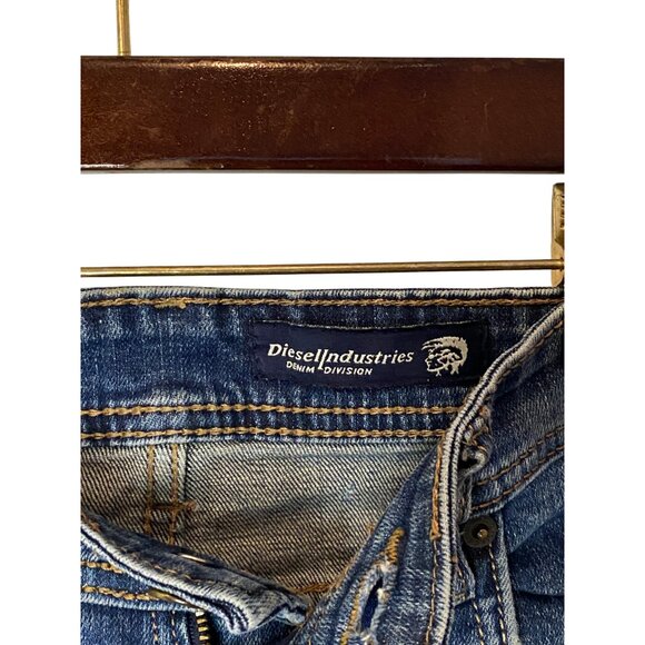 Diesel Industry blue Kulter straight leg low rise jeans size 32 - Picture 4 of 6